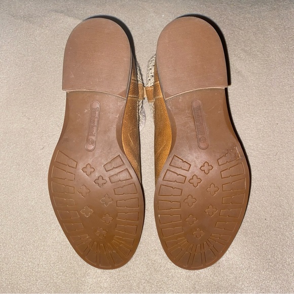 Timberland women’s leather anti fatigue ankle bootie bootbooties boot brown - Picture 5 of 13